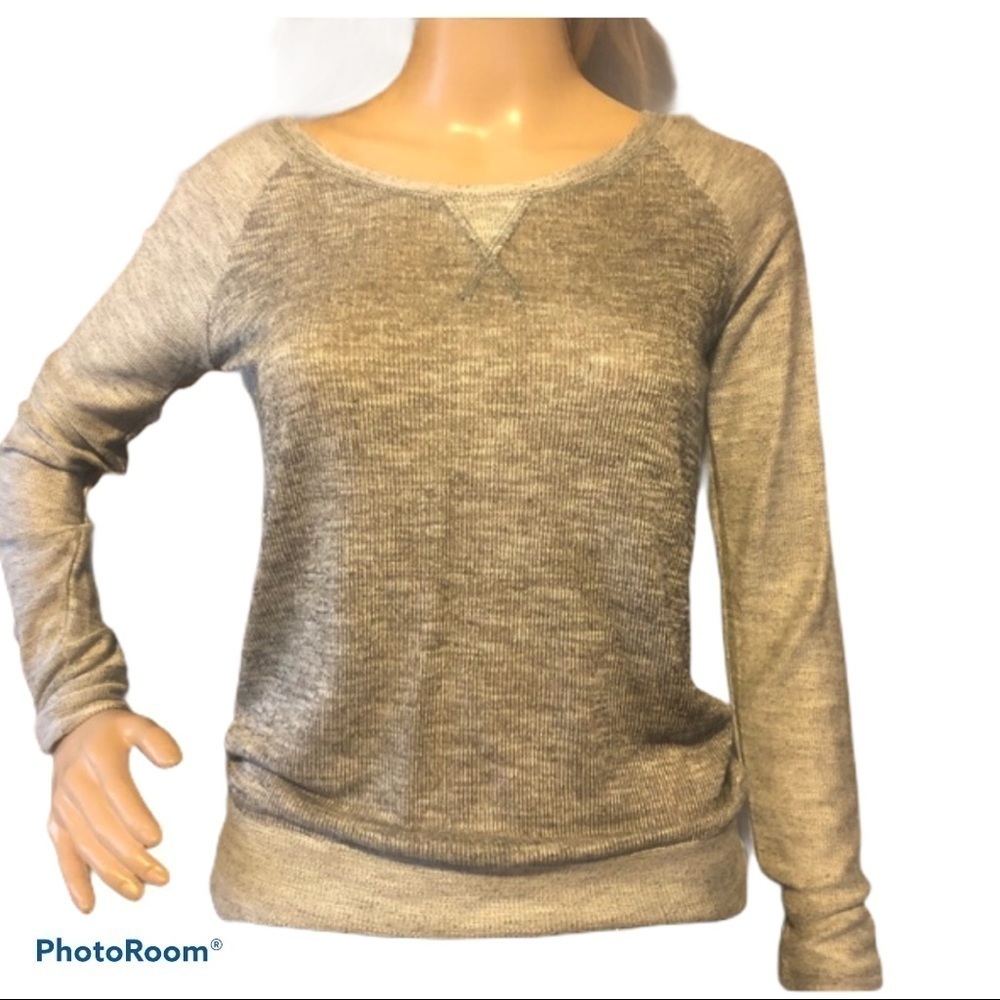 BOZZOLO lightweight Heather gray sweater